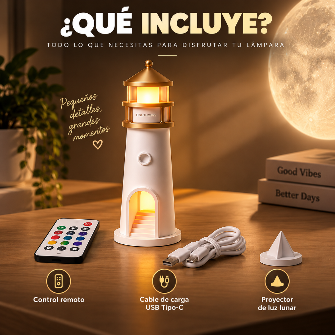 Lámpara Faro Proyector de Luna
